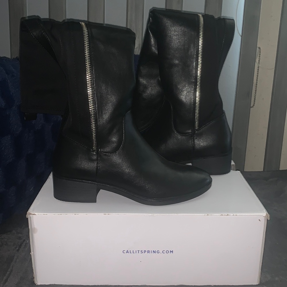 Call It Spring Black Boot
